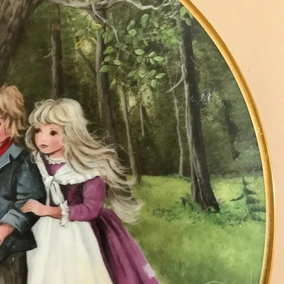 Kaiser HANSEL AND GRETEL Collectors Plate Classic Fairy Tales by Gerda Neubacher - Picture 3 of 9